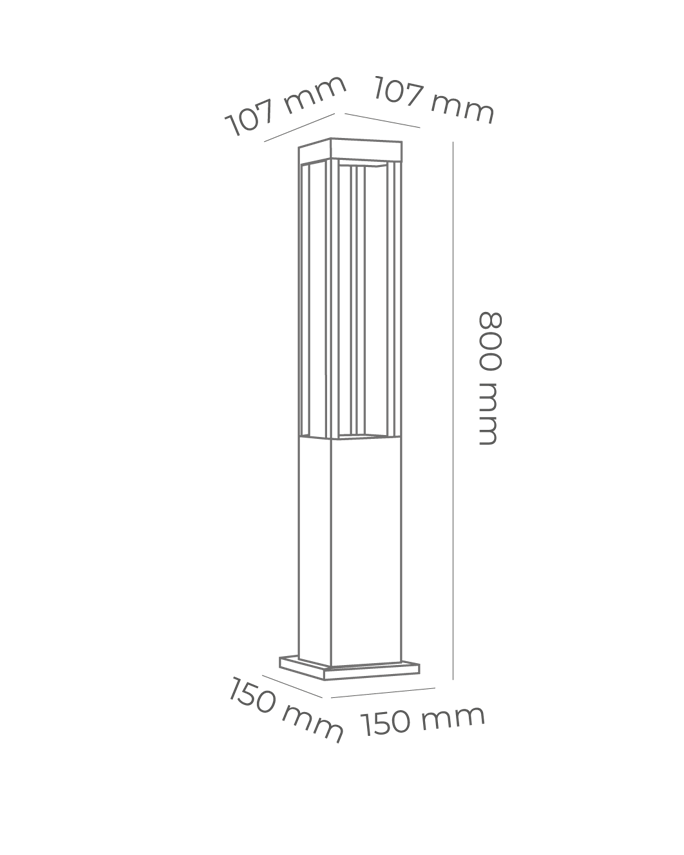 AYM8829 - Dış Mekan Bollard