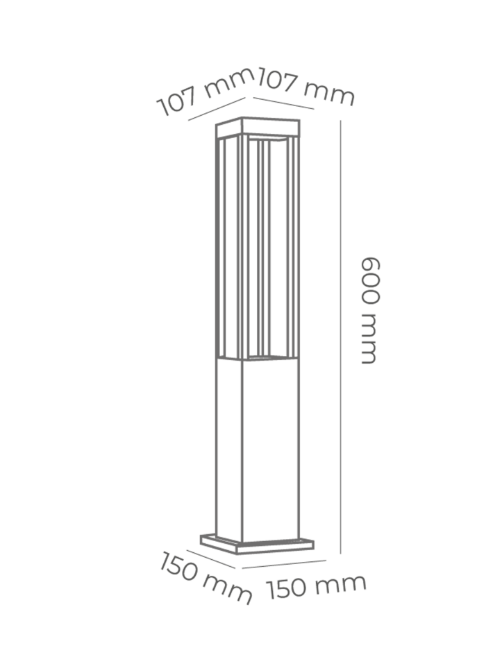 AYM8812 - Dış Mekan Bollard